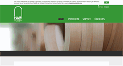 Desktop Screenshot of hawe-tueren.de